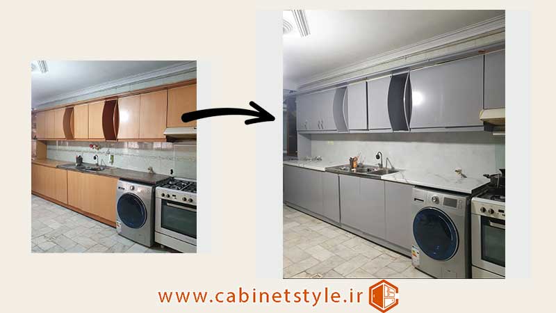 برچسب کابینت در آمل