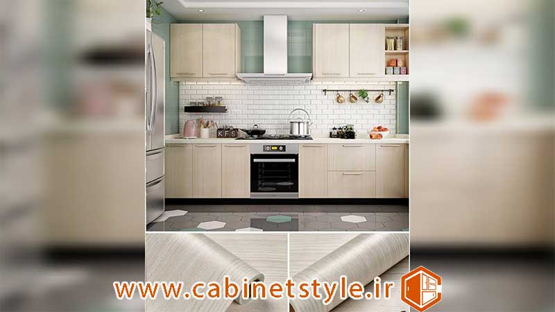 نصب برچسب کابینت