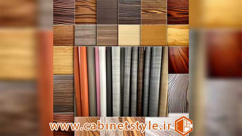 چسباندن برچسب کابینت